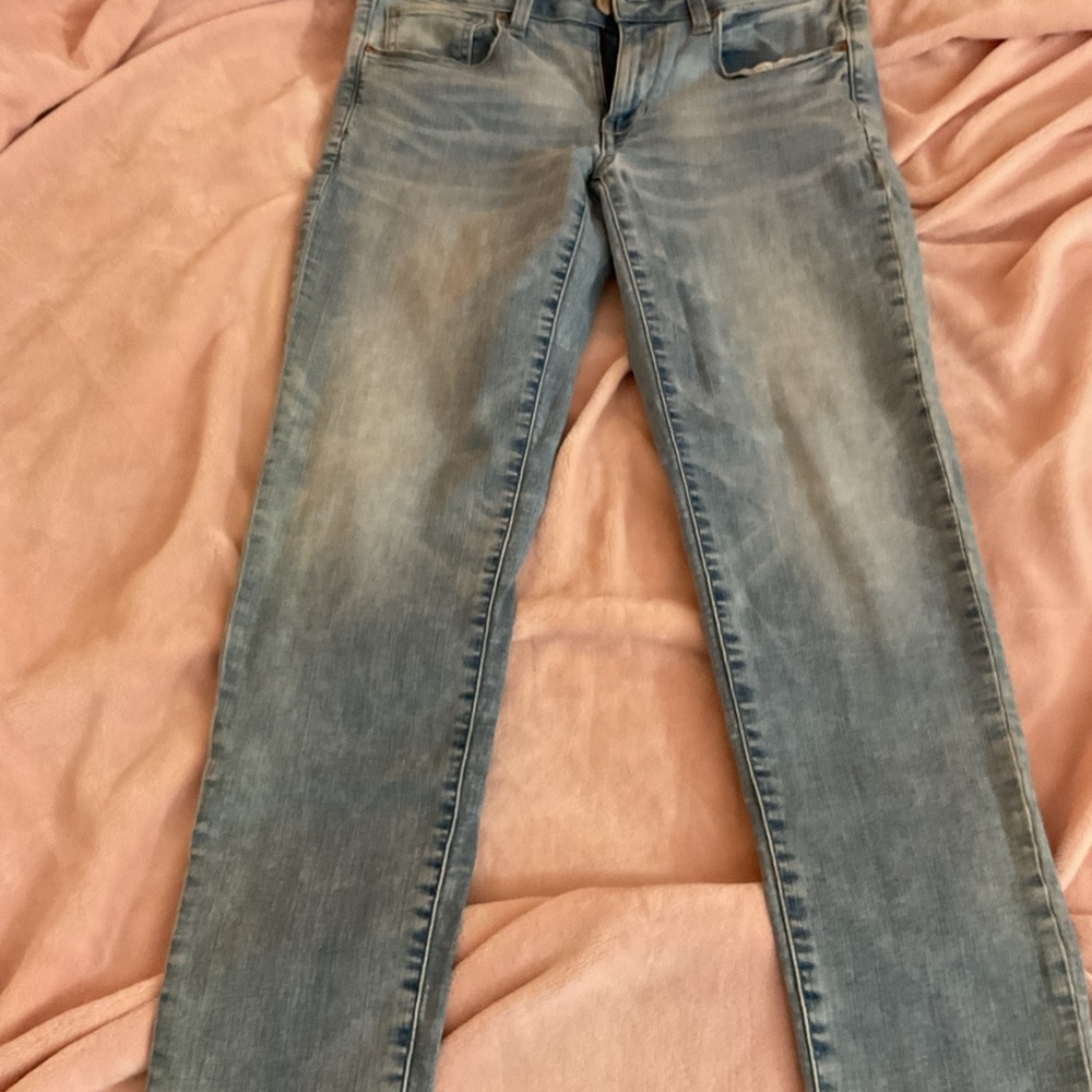 American Eagle Outfitters Light Blue Skinny Jeans